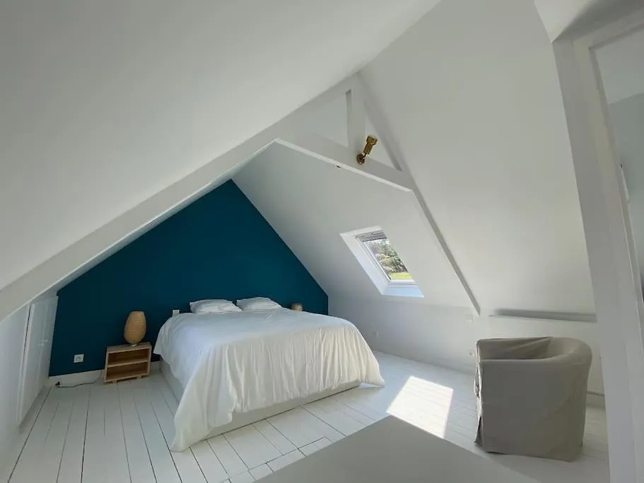 בית נופש Maison Avec Vue Mer Et Acces Plage A פלוגאסנו צרפת